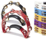 Rhythm Tech - Brass Jingle Black Tambourine