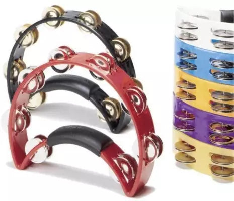 Rhythm Tech - Nickel Jingle Tambourine White