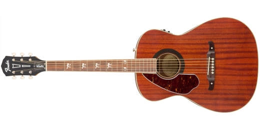 Fender - Guitare acoustique/électrique Tim Armstrong Hellcat - Naturel, pour gaucher