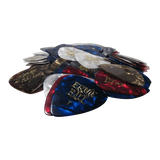 Ernie Ball - Médiators fins nacrés de couleurs assorties - Lot de 144