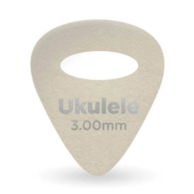 DAddario - 3.0mm Ukulele Felt Picks - 4-Pack