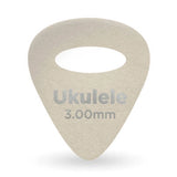 D'Addario - Médiators en feutre pour ukulélé 3,0 mm - Lot de 4