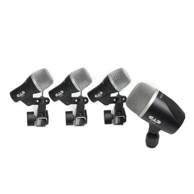 CAD Audio - Pack de 4 microphones de batterie