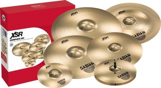Sabian - XSR Coffret complet 10S, 14H, 16C, 18C, 18CH, 20R
