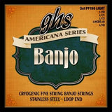 Cordes GHS - Jeu de cordes pour banjo série Americana - Léger