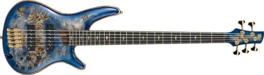 Ibanez - SR Premium Bass 5 cordes - Bleu céruléen éclaté