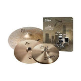 Zildjian - Kit de cymbales City Pack - Ride 18", Crash rapide 14", Hats 12"
