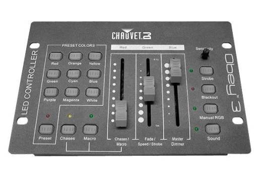 Contrôleur DMX compact Chauvet DJ - Obey 3 RGB