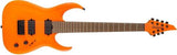 Jackson Guitars - Pro Series Signature Misha Mansoor Juggernaut HT7, touche en érable caramélisé - Orange fluo