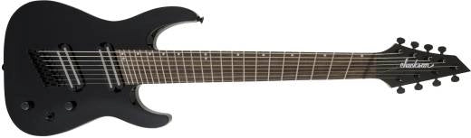 Jackson Guitars - Série X Dinky Arch Top DKAF8 MS, touche en laurier - Multi-échelle, noir brillant