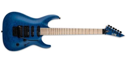 ESP Guitars - Guitare électrique LTD MH-203QM - Bleu transparent