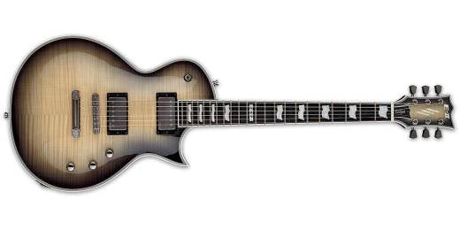 ESP Guitars - E-II Eclipse Full Thickness avec table en érable flammé - Black Natural Burst