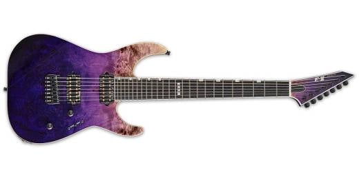 ESP Guitars - Guitare électrique 7 cordes E-II M-II 7-NT - Violet naturel délavé
