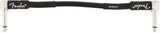 Câble d'instrument professionnel Fender, coudé, 6 conducteurs, noir