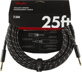 Deluxe Instrument Cable, 25', Black