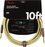 Câble d'instrument Fender Deluxe, 10 pouces, tweed