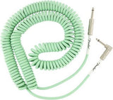 Câble bobinage Fender Original, coudé, 30 pouces, vert surf