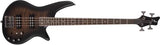 Jackson Guitars - JS Series Spectra Bass JS3Q, Laurel Fingerboard - Dark Sunburst