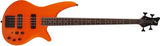 Jackson Guitars - X Series Spectra Bass  SBX IV, Laurel Fingerboard - Neon Orange