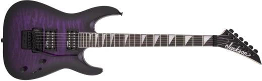 Jackson Guitars - Série JS Dinky Arch Top JS32Q DKA, touche amarante - Violet transparent éclatant