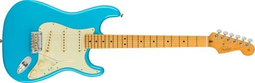 Fender - American Professional II Stratocaster, touche en érable - Miami Blue