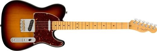 Fender - American Professional II Telecaster, touche en érable - Sunburst 3 couleurs
