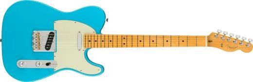 Fender - American Professional II Telecaster, touche en érable - Miami Blue