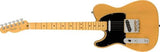 Fender - American Professional II Telecaster pour gaucher, touche en érable - Butterscotch Blonde