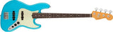 Fender - American Professional II Jazz Bass, touche en palissandre - Miami Blue
