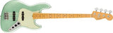 Fender - American Professional II Jazz Bass, touche en érable - Mystic Surf Green