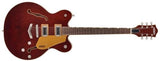 Guitares Gretsch - Guitare électro-acoustique centrale G5622 à double coupe avec queue en V, touche en laurier - Noyer vieilli