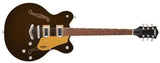 Guitares Gretsch - G5622 Electromatic Center Block Double Cut avec V-Stoptail, touche en laurier - Noir/Or