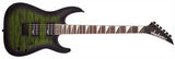 Jackson Guitars - Série JS Dinky Arch Top JS32Q DKA HT, touche amarante - Vert transparent