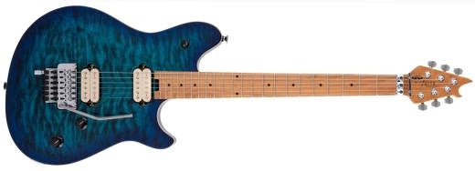 EVH - Wolfgang Special QM, touche en érable cuit - Chlorine Burst