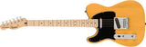 Squier - Série Affinity Telecaster pour gaucher, touche en érable - Butterscotch Blonde
