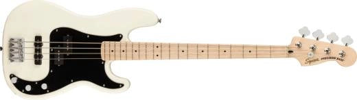 Squier - Affinity Series Precision Bass PJ, touche en érable - Blanc olympique