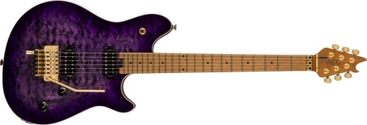 EVH - Wolfgang Special QM, touche en érable cuit - Purple Burst