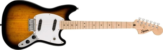 Squier - Sonic Mustang, touche en érable - Sunburst 2 couleurs