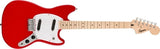 Squier - Sonic Mustang, touche en érable - Torino Red