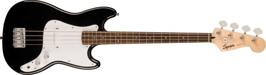 Squier - Sonic Bronco Bass, touche en laurier - Noir