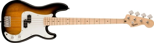 Squier - Sonic Precision Bass, touche en érable - Sunburst bicolore