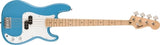 Squier - Sonic Precision Bass, touche en érable - California Blue