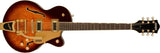 Gretsch Guitars - G5655TG Electromatic Center Block Jr. Single-Cut with Bigsby and Gold Hardware, Laurel Fingerboard - Single Barrel Burst