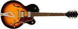 Guitares Gretsch - Guitare à corps creux Streamliner G2420 avec Chromatic II, touche en laurier - Micros BroadTron BT-3S - Couleur Brooklyn Burst vieillie