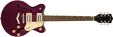 Gretsch Guitars - G2655 Streamliner Center Block Jr. Double-Cut with V-Stoptail, Laurel Fingerboard - Burnt Orchid