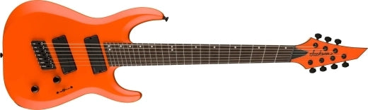 Jackson Guitars - Série Pro Plus DK Modern HT7 MS, touche ébène - Satin Orange Crush