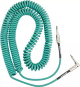 Câble spiralé Fender Contour 30, droit/coudé - Vert Sherwood