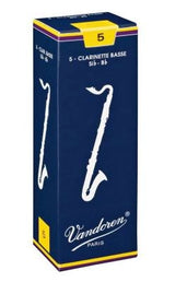 Vandoren - Anches traditionnelles pour clarinette basse (5/boîte) - 5