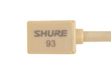 Shure - Microphone-cravate miniature à condensateur omnidirectionnel - Tan