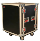 Gator - Boîtier rack Shock Audio Road 12U avec roulettes